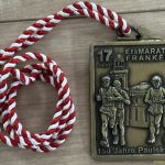 Die Teilnehmer Medaille des Frankfurt Marathon 1998