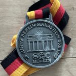 Medaille vom Alberto Berlin Marathon 26. September 1999