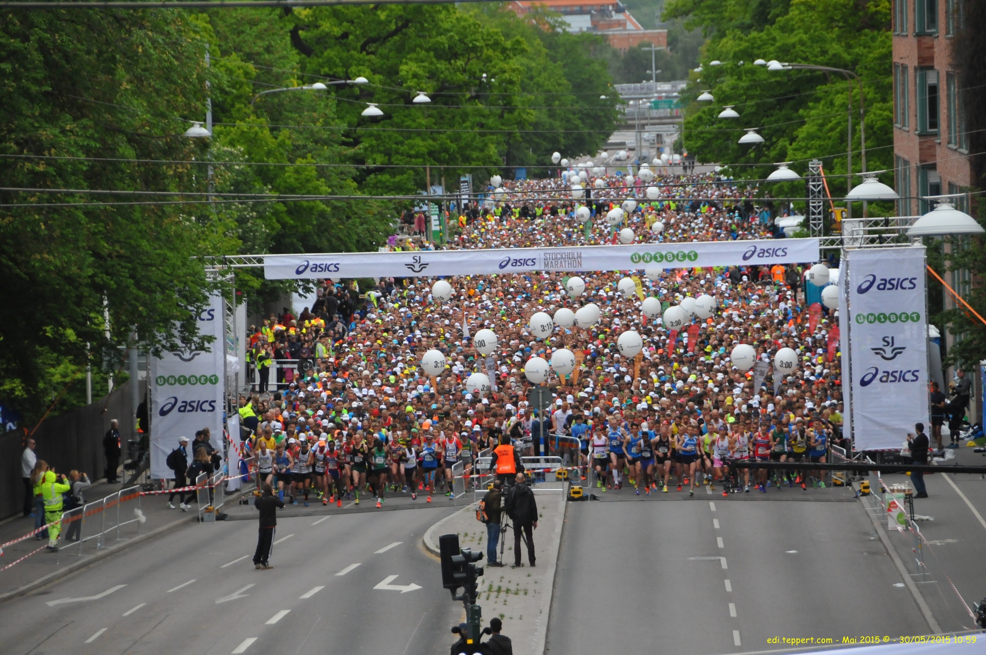 Stockholm Marathon Start