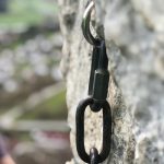 Sicherungshaken am Stuhlfels im Donautal