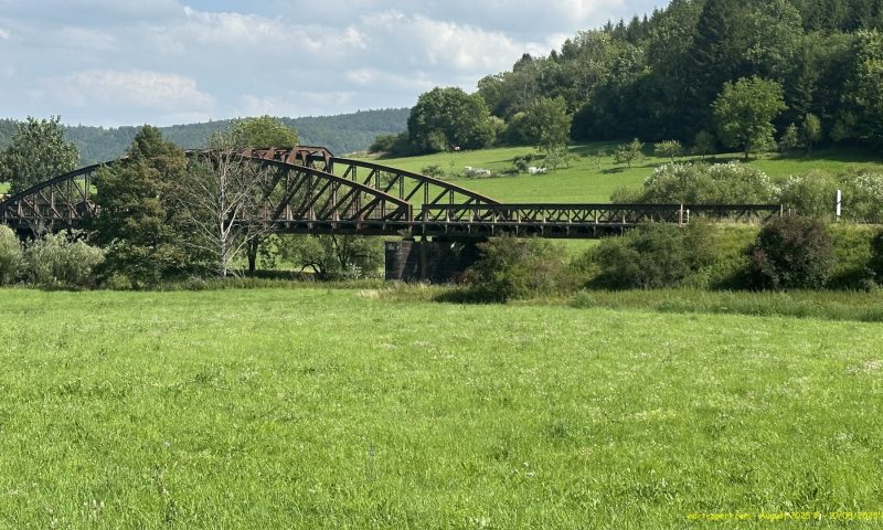 Eisenbahnbrücke zwischen Mühlheim und Fridingen