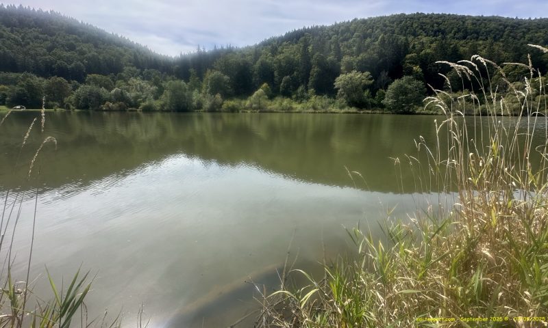 Der Stausee kurz vor Möhringen