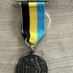 Die Medaille vom Internationalen Schwarzwald Maratohn in Bräunlingen am 12. Oktober 2003