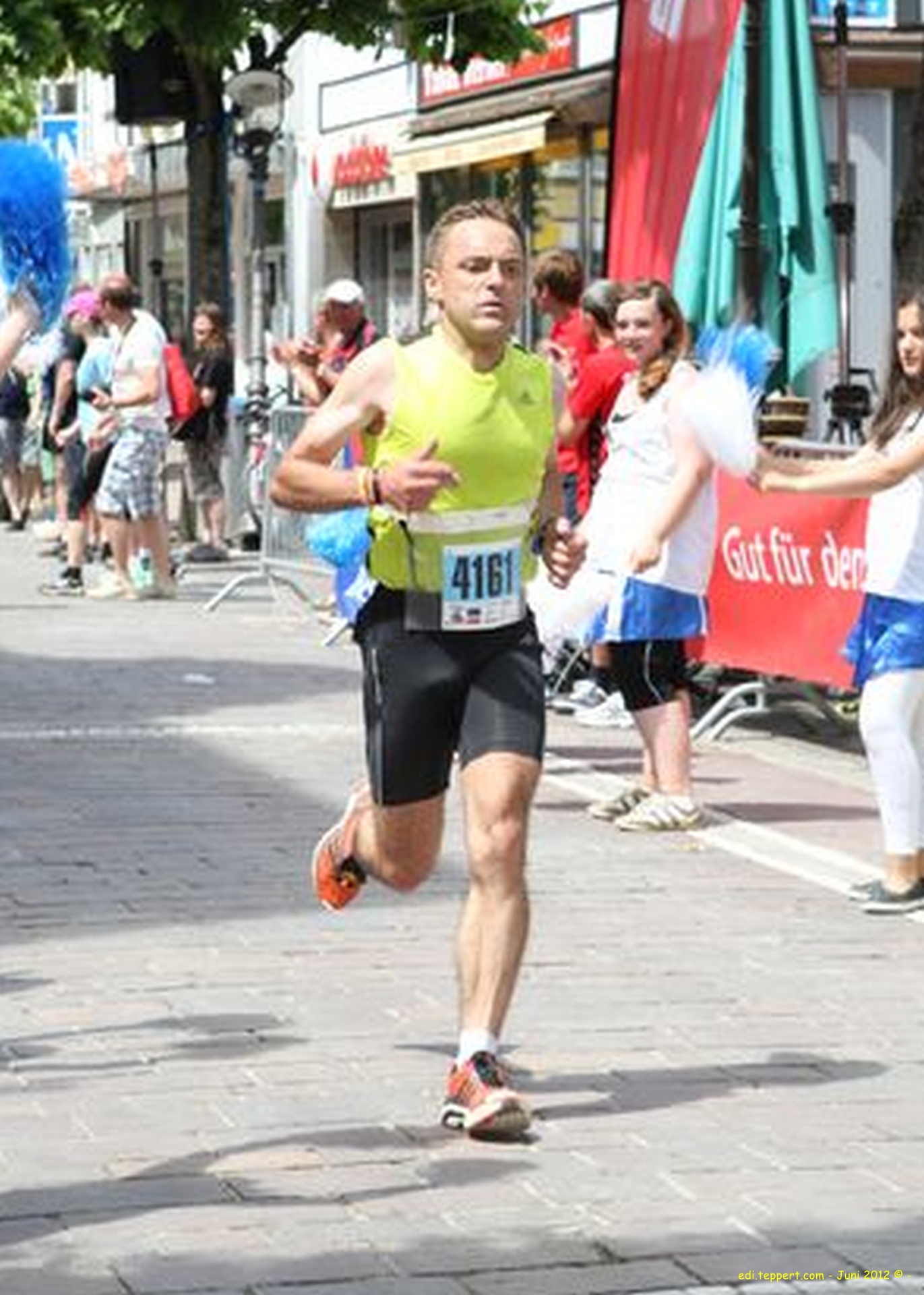 Ein Schnappschuss vom Donautal Maratohn in Tuttlingen 17. Juni 2012