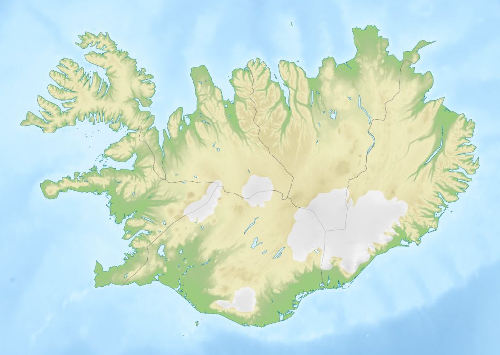 Island Urlaub 2026 - Interaktive Karte